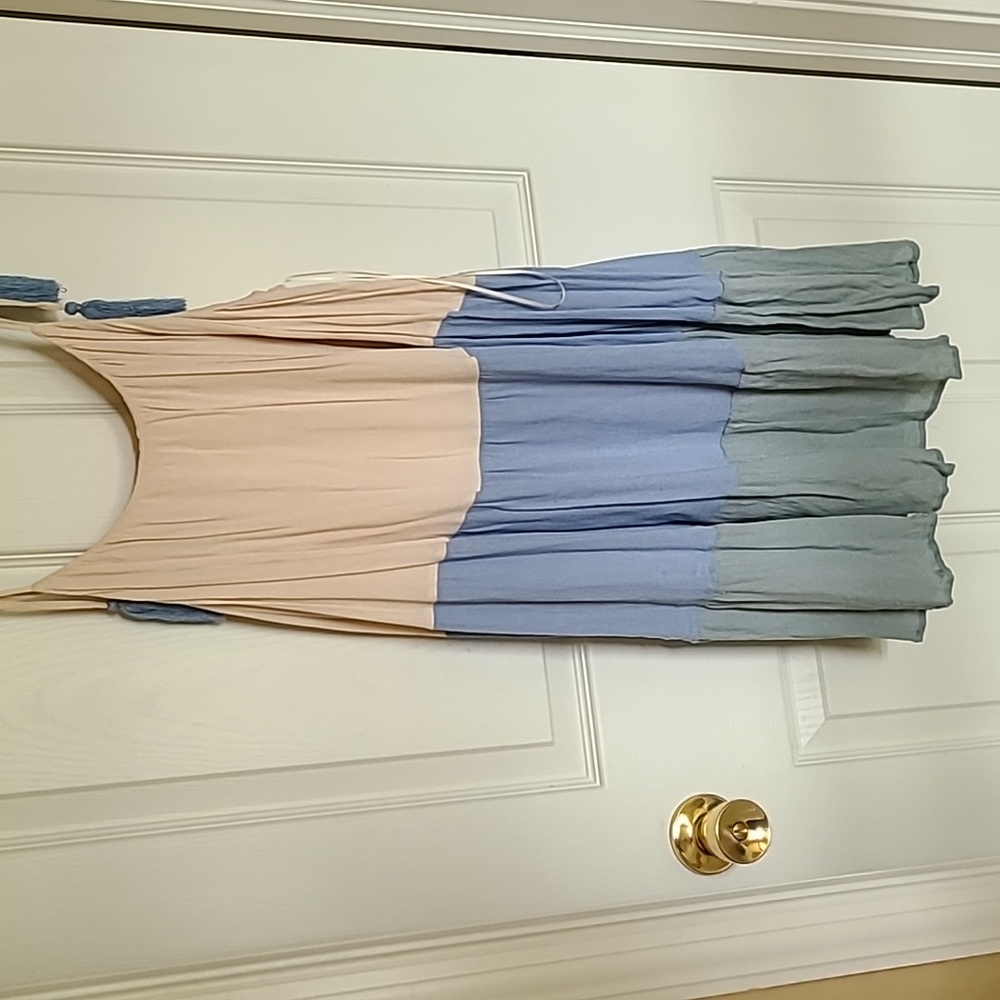 Pink Lily Color block dress